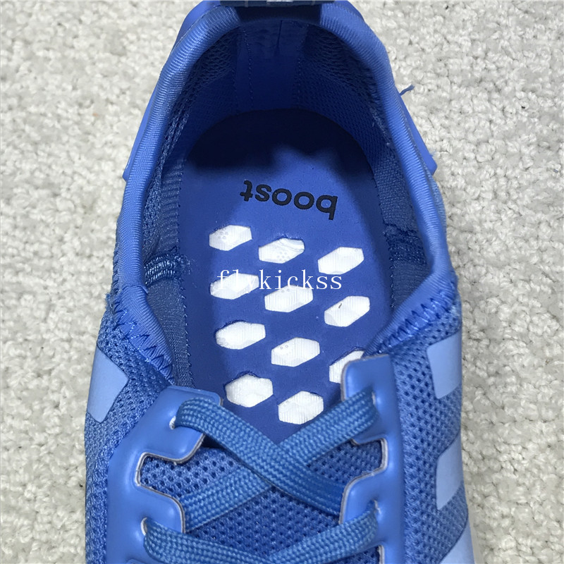 Real Boost Adidas NMD R1 PK Blue White